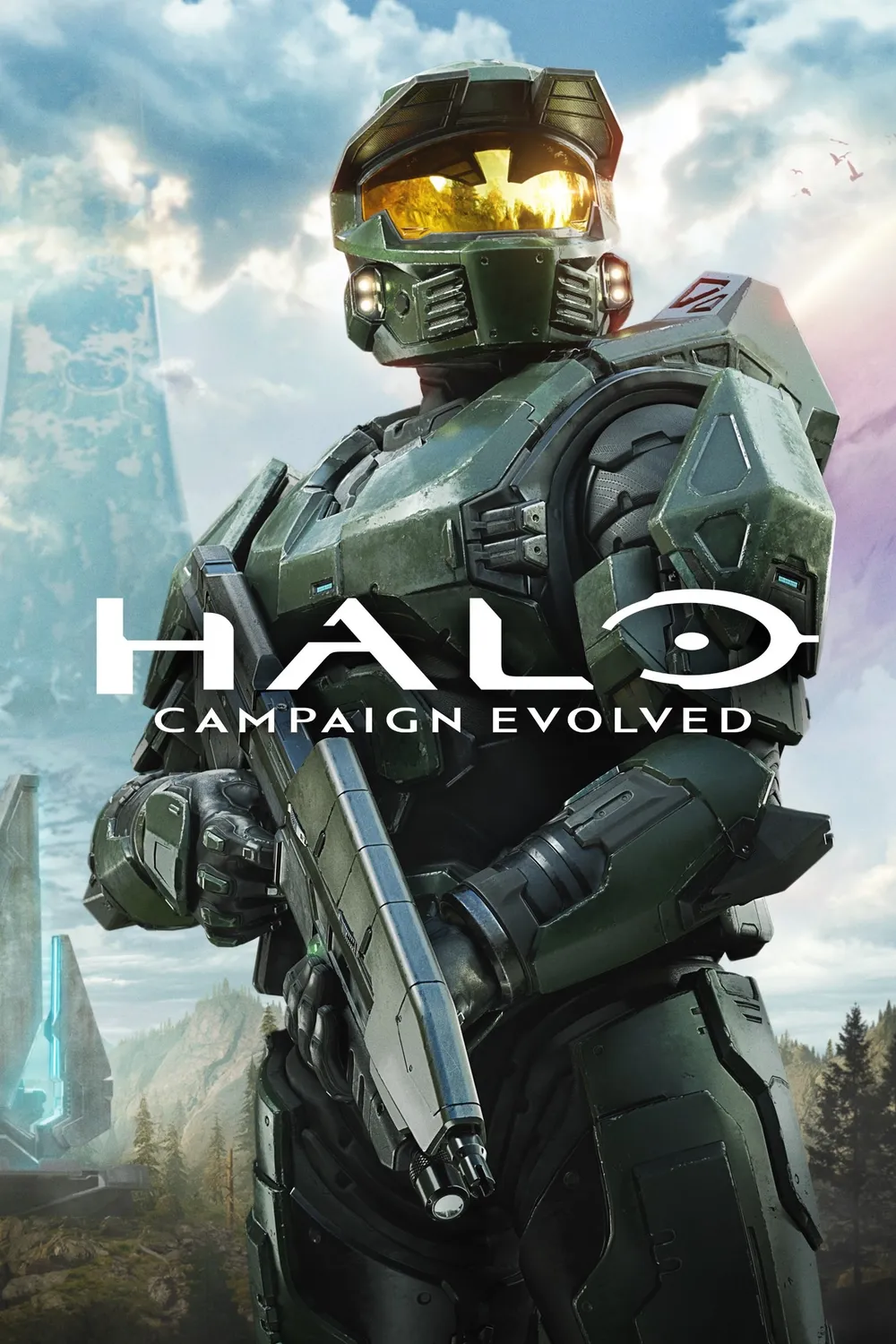 Master Chief en el arte oficial de Halo: Campaign Evolved, el remake de Halo: Combat Evolved en Unreal Engine 5